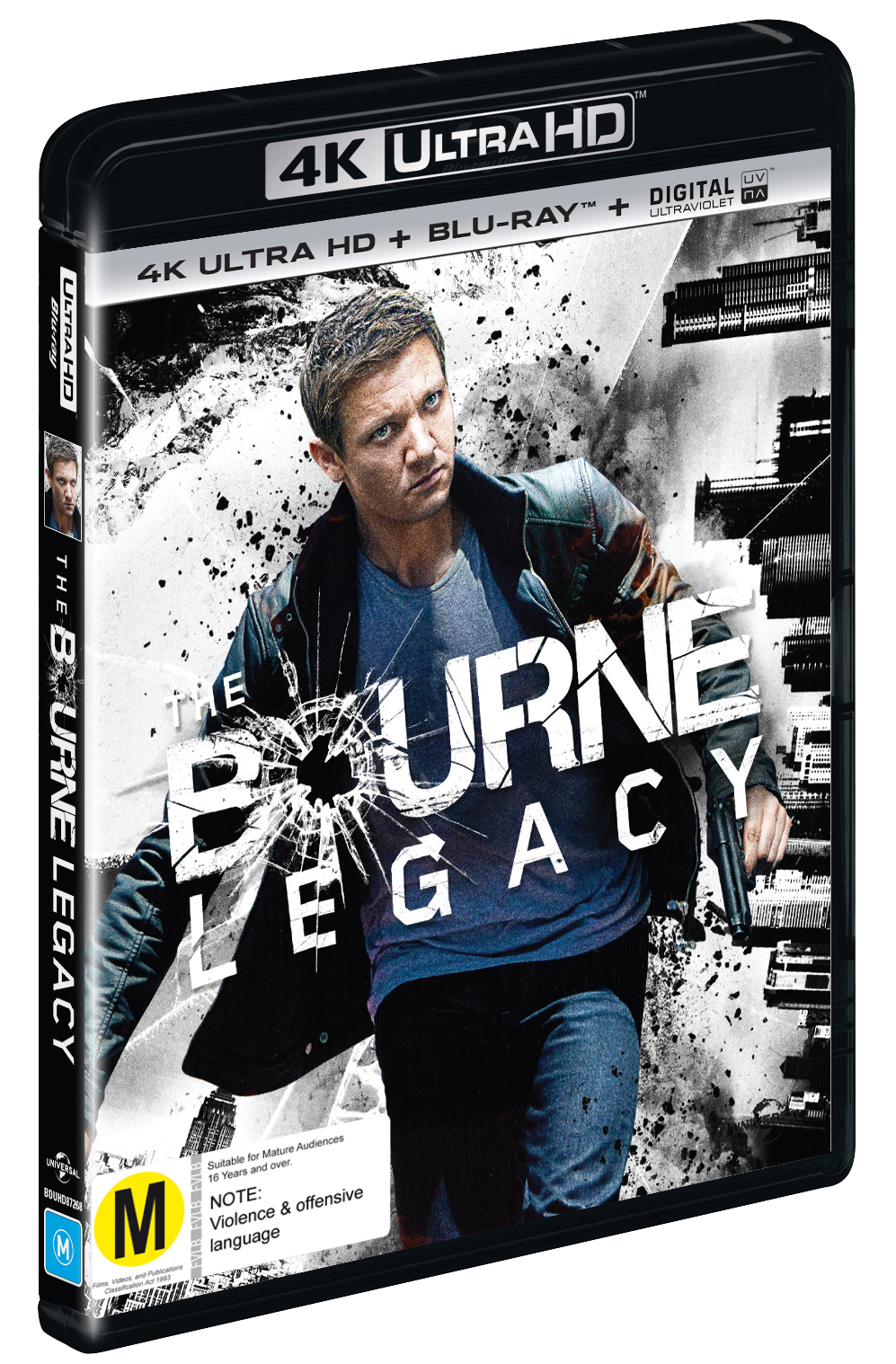 The Bourne Legacy on Blu-ray, UHD Blu-ray image