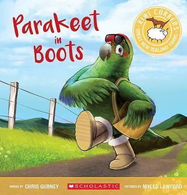 Kiwi Corkers: Parakeet in Boots by Chris Gurney image