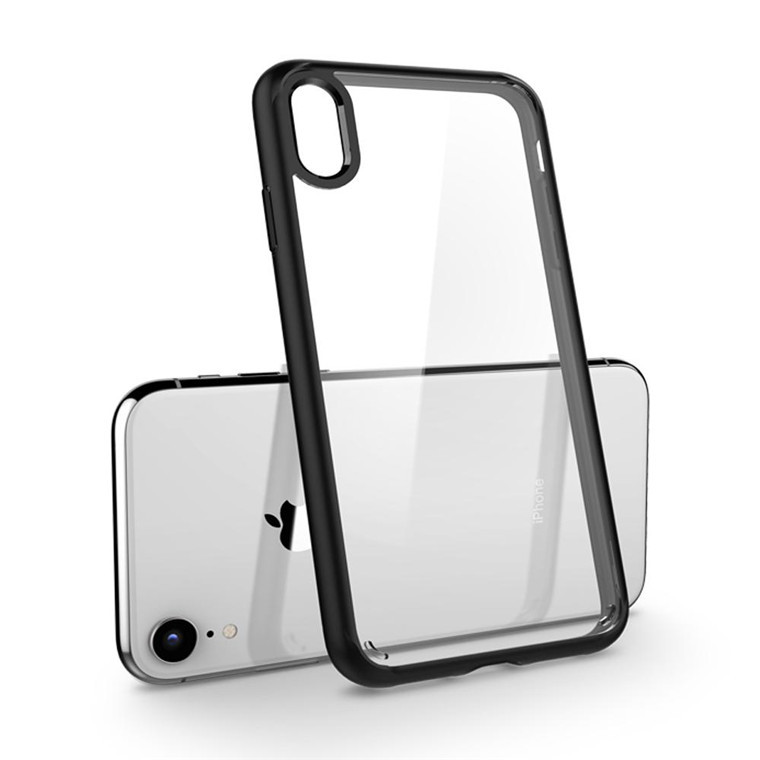 Spigen: Ultra Hybrid Case for iPhone XR - Clear/Black image