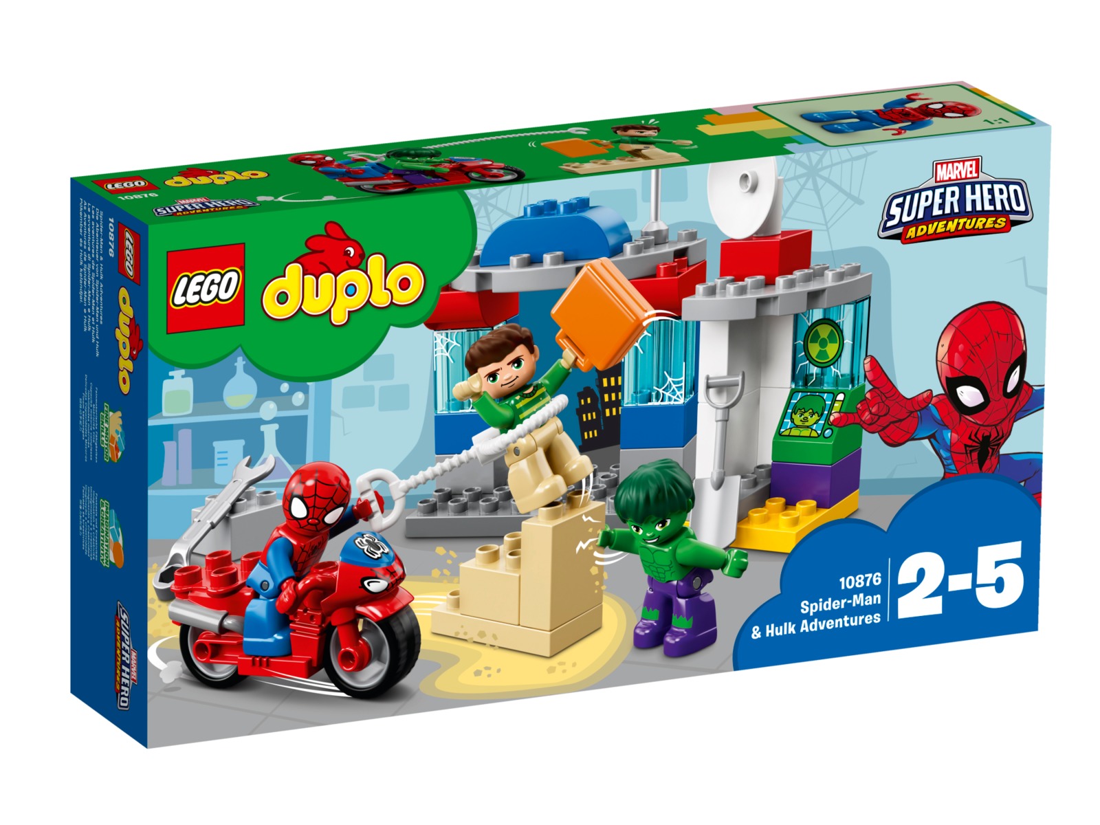 LEGO DUPLO: Spider-Man & Hulk Adventures (10876)