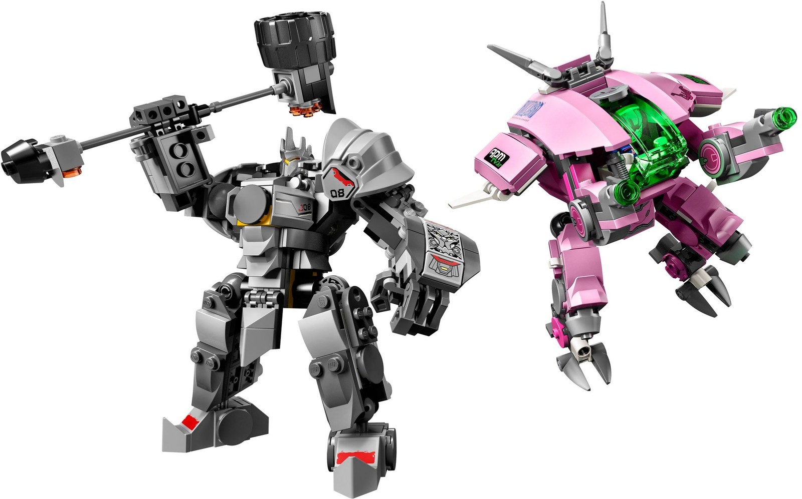 LEGO Overwatch - D.Va & Reinhardt image