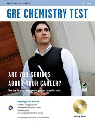 GRE Chemistry W/CD (Rea) - The Best Test Prep for the GRE Chemistry by Staff of Research Education Association image