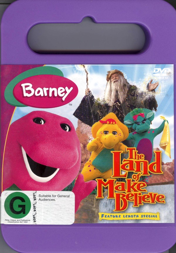 The Barney: Land Of Make Believe on DVD image