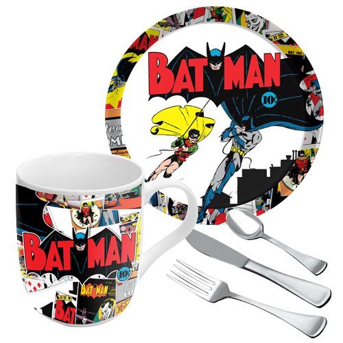 Batman: Retro Comic Single Dinner Set image