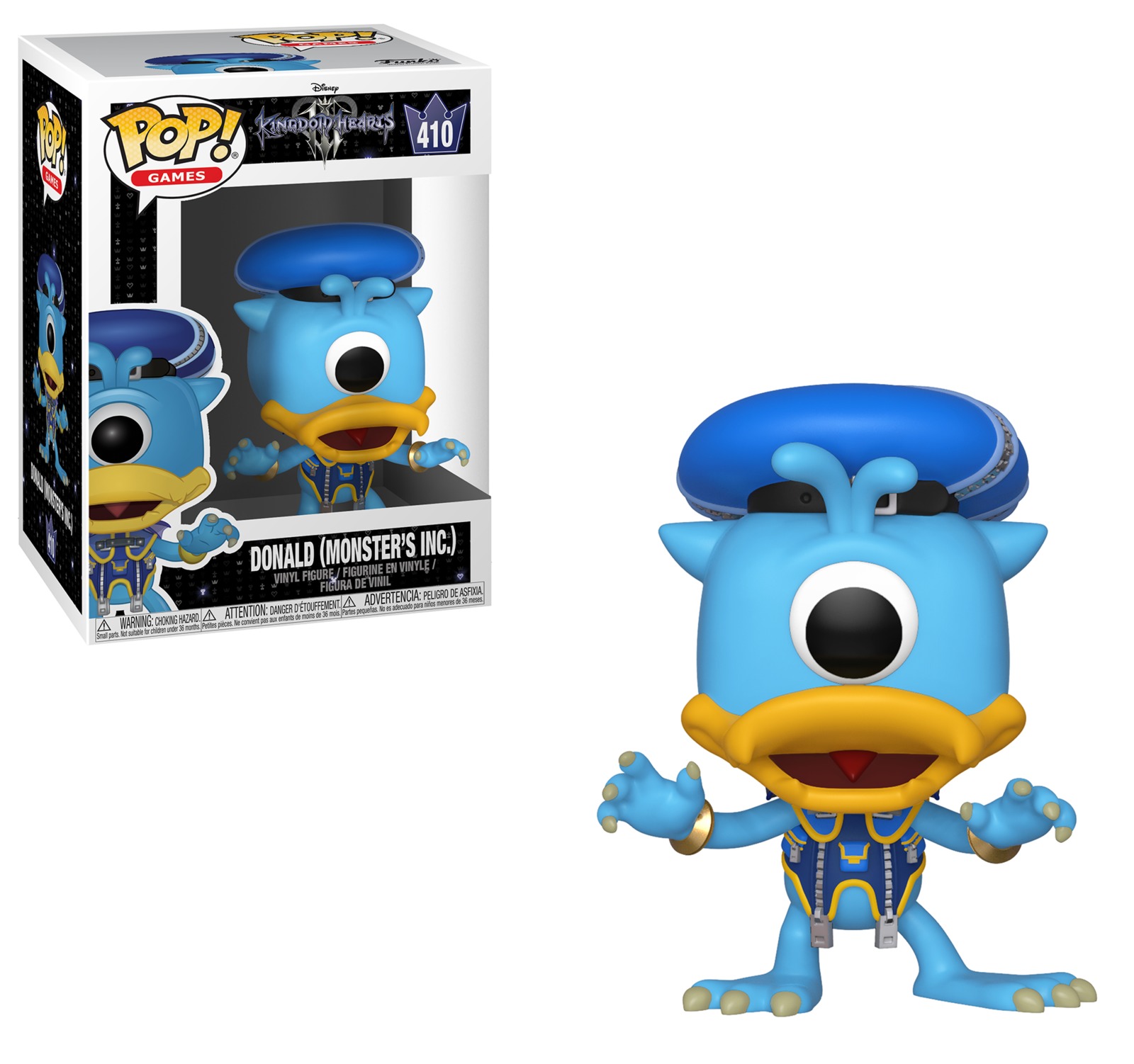 Kingdom Hearts III - Donald (Monster's Inc.) Pop! Vinyl Figure image