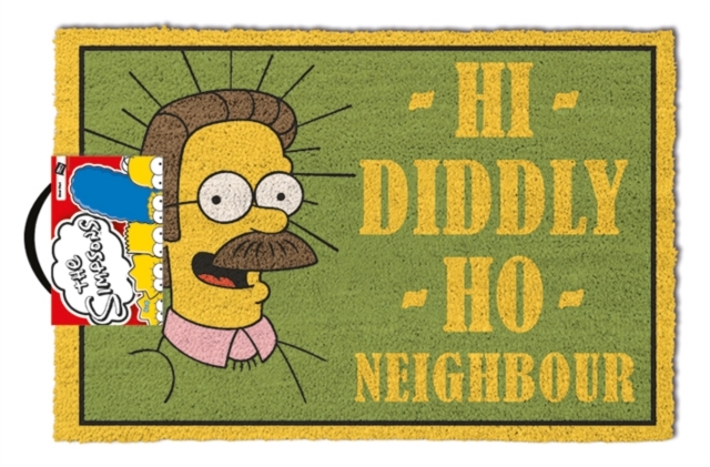 The Simpsons: 'Hi Diddly Ho Neighbour' Door Mat image