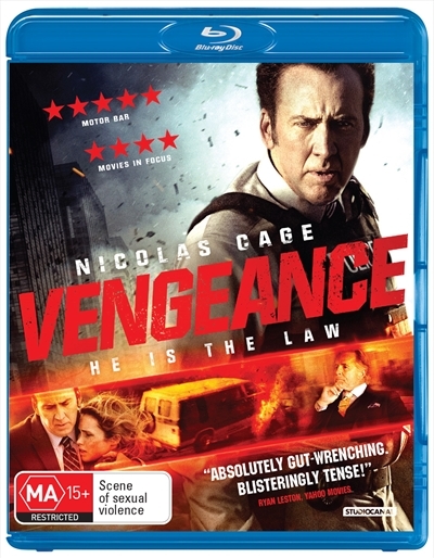 Vengeance: A Love Story on Blu-ray