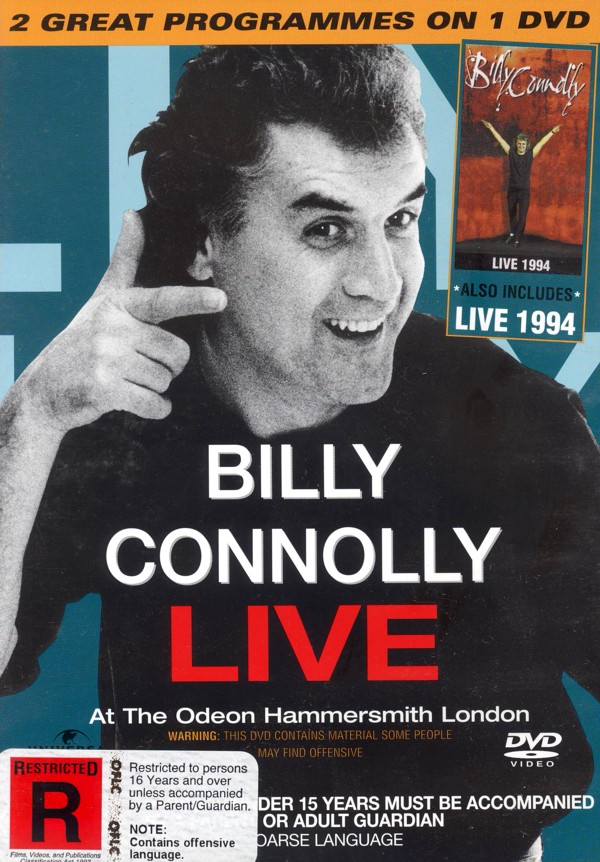 Billy Connolly 2 On 1 - Live At The Odeon/Hammersmith on DVD