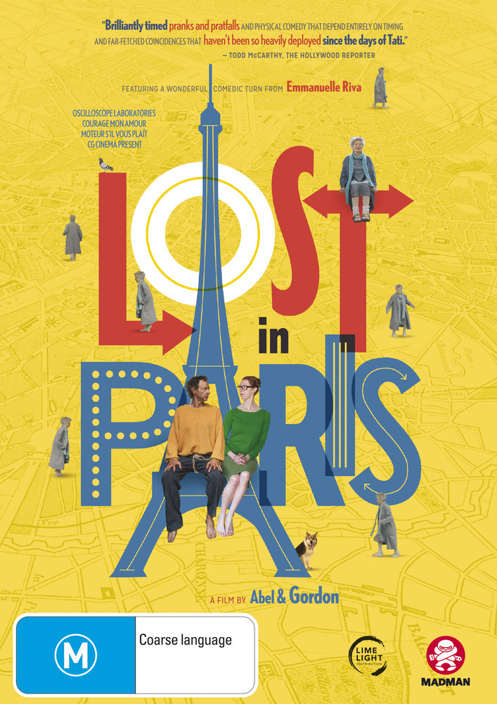 Lost In Paris on DVD image