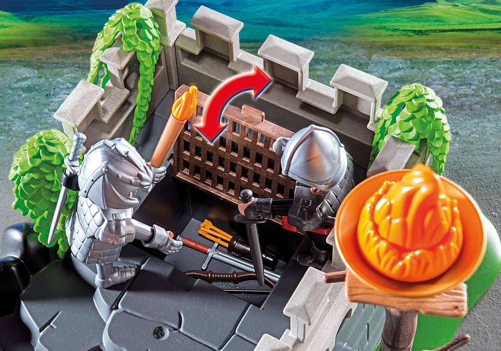 Playmobil: Knights - Dragon Knight's Fort image