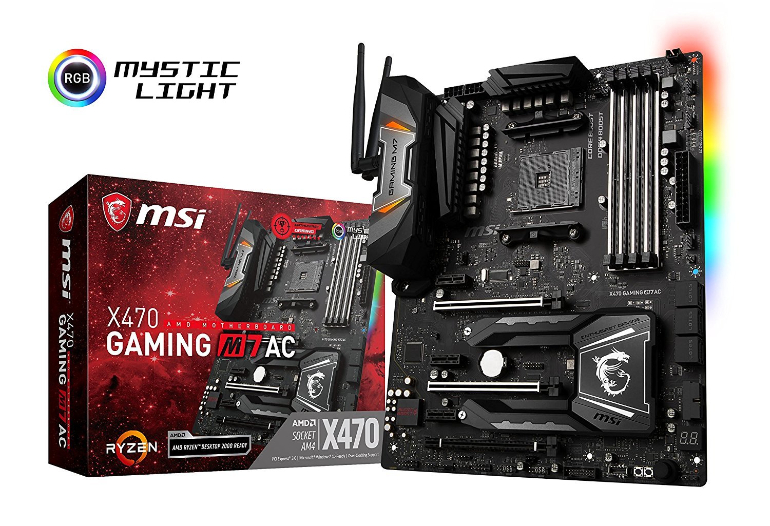 X470 Gaming M7 AC AMD Motherboard