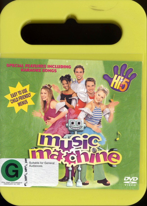 Hi-5 - Music Machine on DVD image