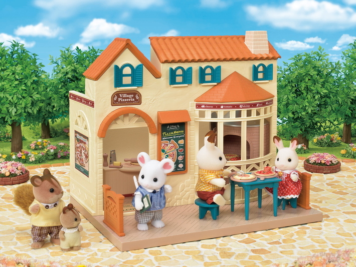 sylvanian families pizza