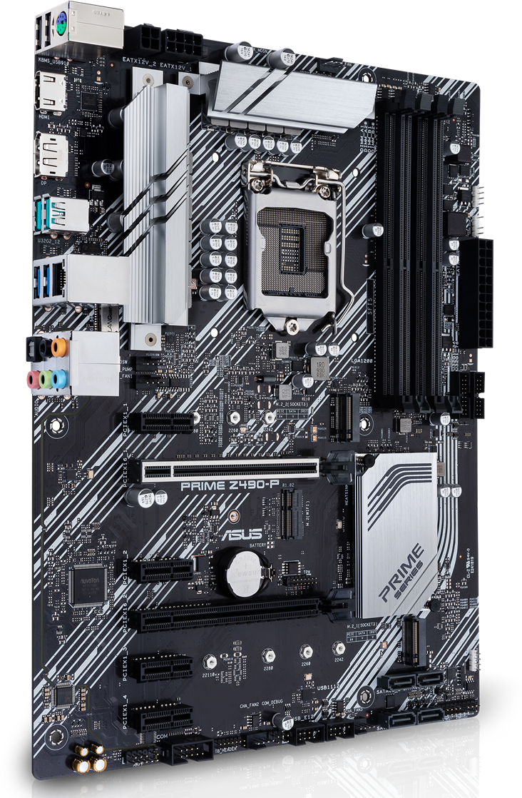 ASUS PRIME Z490-P Intel ATX Motherboard image