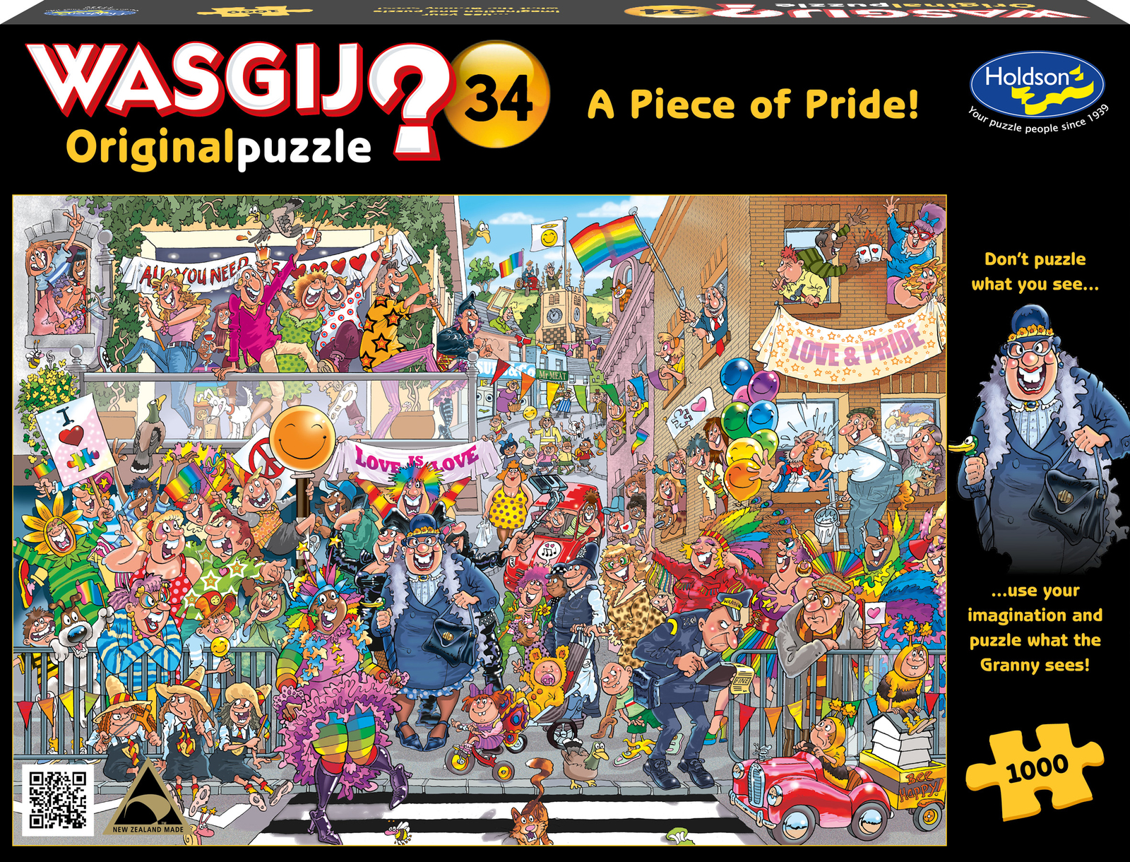 Wasgij: 1000 Piece Puzzle - Original #34 (A Piece of Pride) image