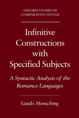 Infinitive Constructions with Specified Subjects image