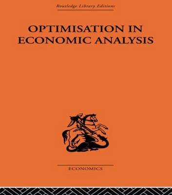 Optimisation in Economic Analysis by Gordon Mills image