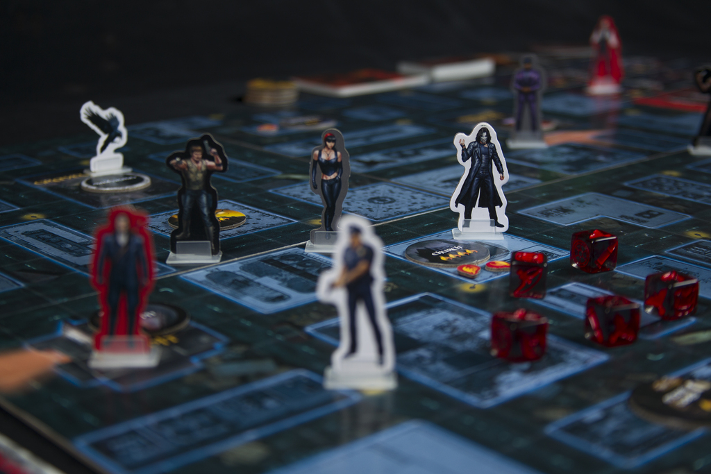 The Crow: Fire it Up - Board Game image