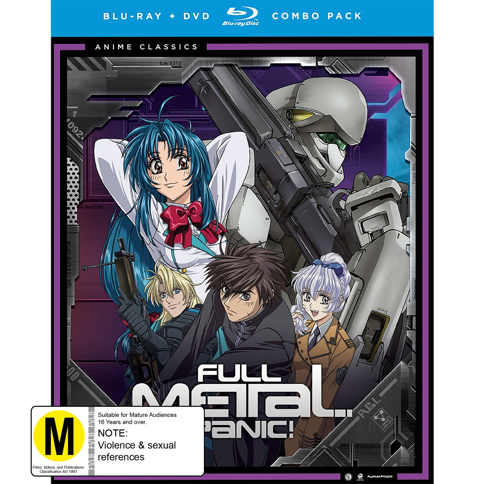 Full Metal Panic! Complete Series (DVD / Blu-ray Combo) on Blu-ray image