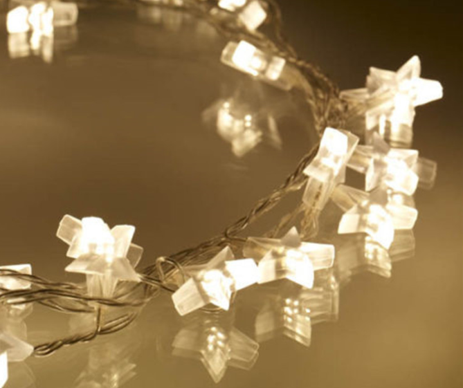 Star Pentacle - 20 LED String Lights