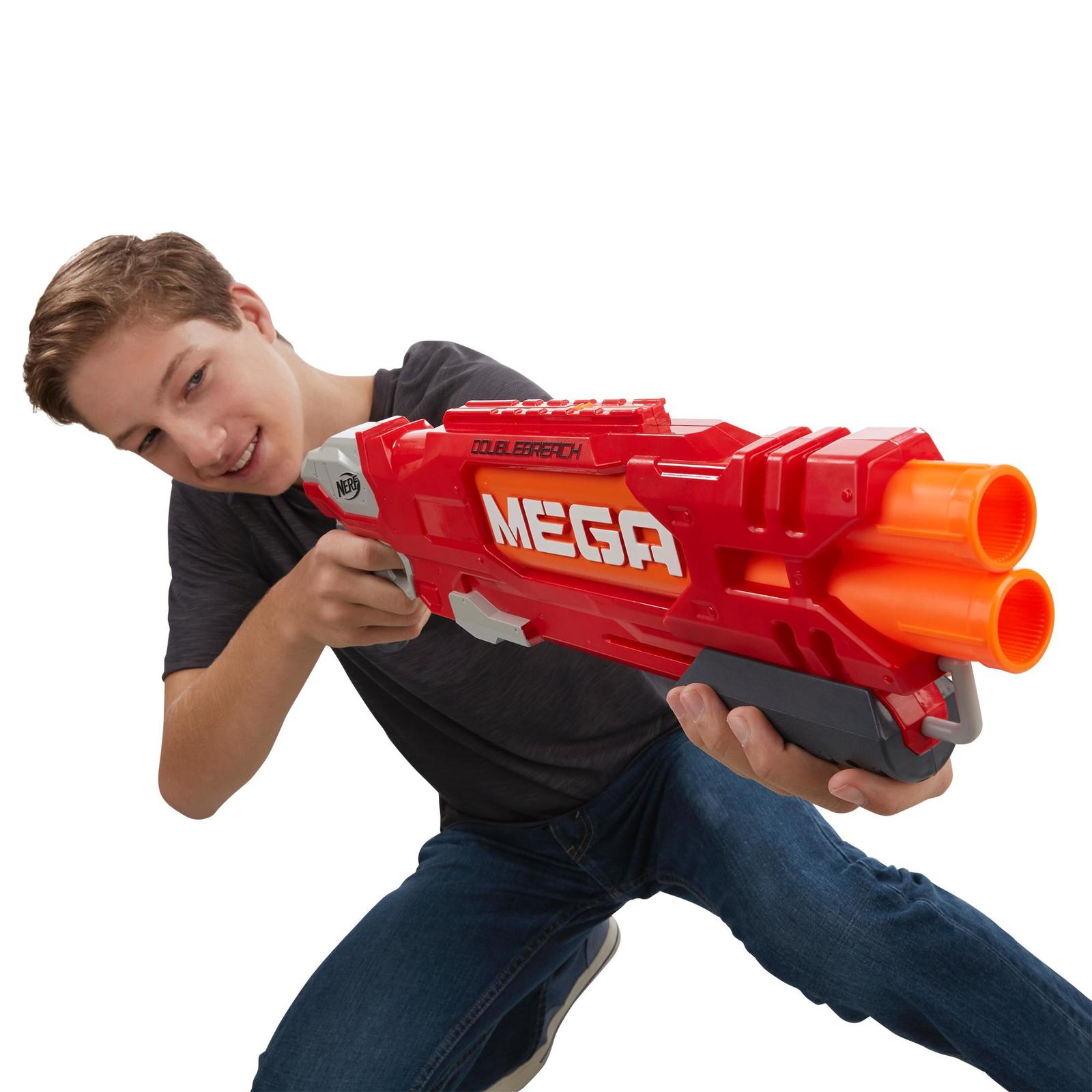 Buy Nerf NStrike Elite Mega DoubleBreach Blaster at Mighty Ape NZ