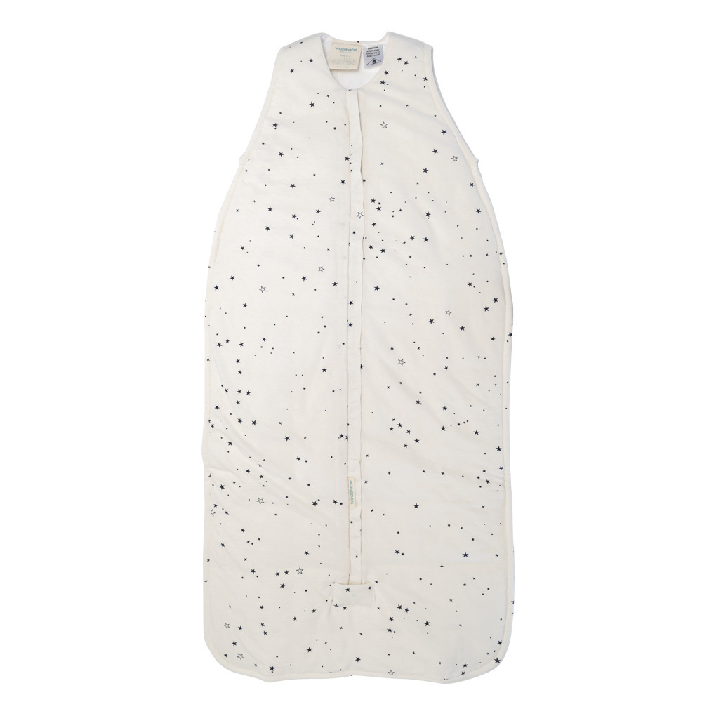 Woolbabe: Duvet Front Zip Sleep Bag - Midnight Stars (2-4 Years) image