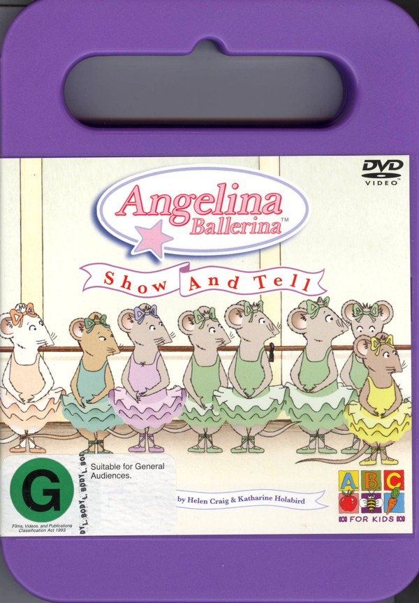 Angelina Ballerina: Show And Tell on DVD image