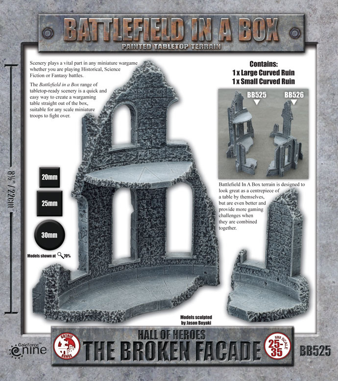 Battlefield in a Box- Hall Of Heroes: The Broken Facade