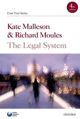 The Legal System by Kate Malleson image