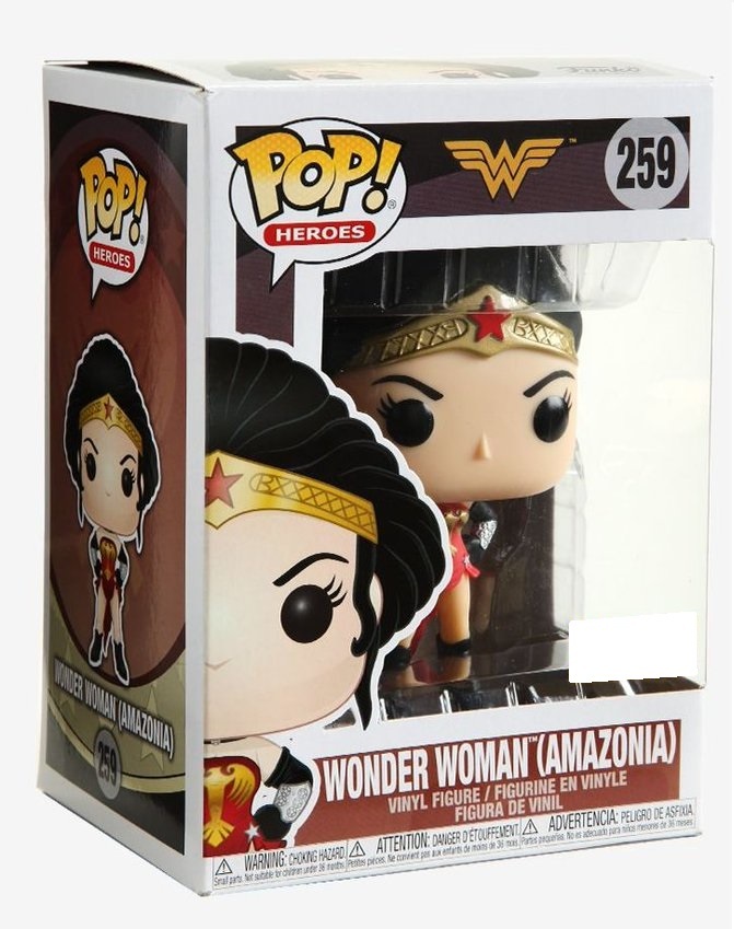 DC Comics: Wonder Woman (Amazonia Ver.) Pop! Vinyl Figure