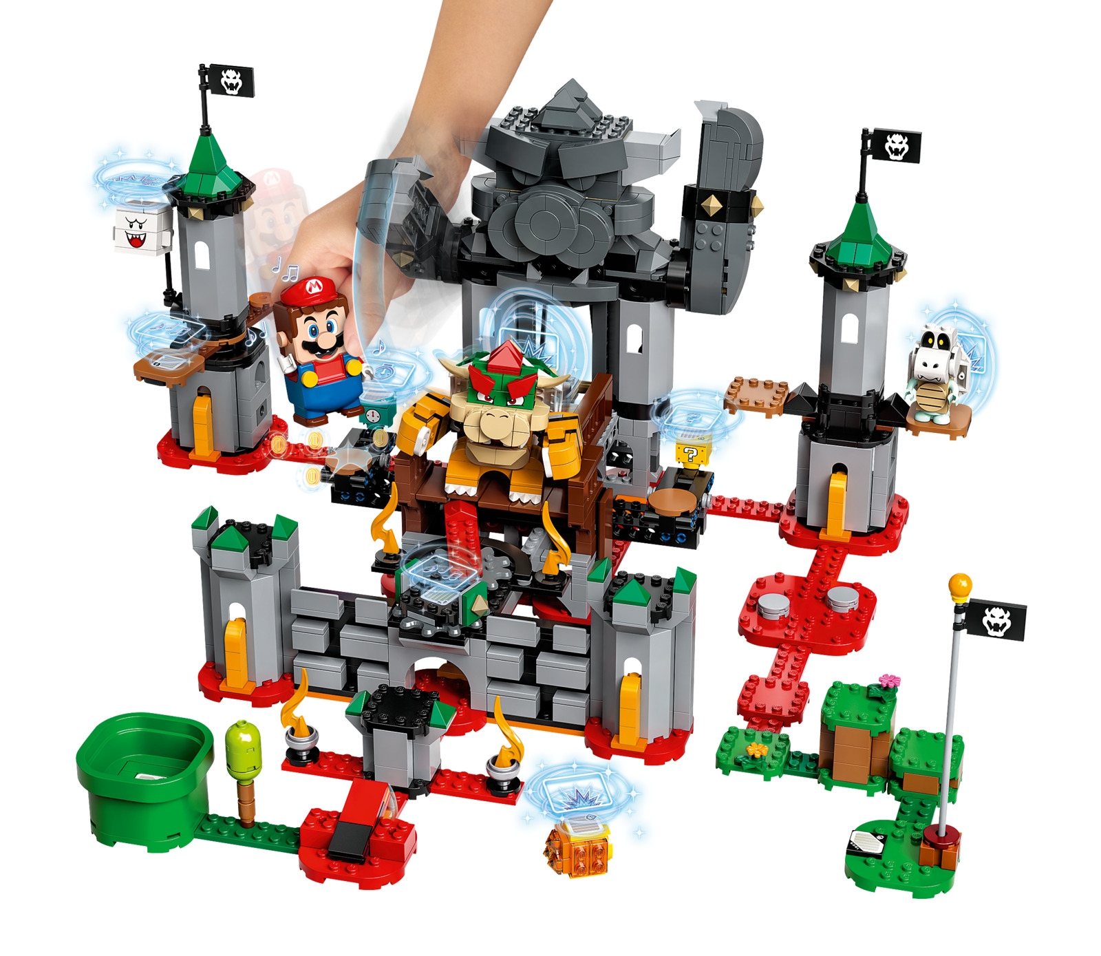 LEGO Super Mario - Bowser's Castle Boss Battle image