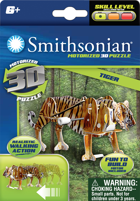 Smithsonian: Animal Wind Up Puzzle - Assortment image