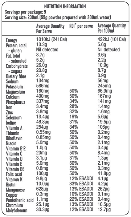 Body Trim: Meal Replacement Shake - Vanilla (495g) image