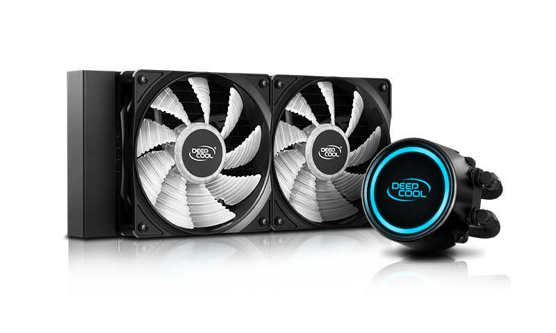 240mm Deepcool GAMMAXX L240 RGB AIO CPU Cooler image