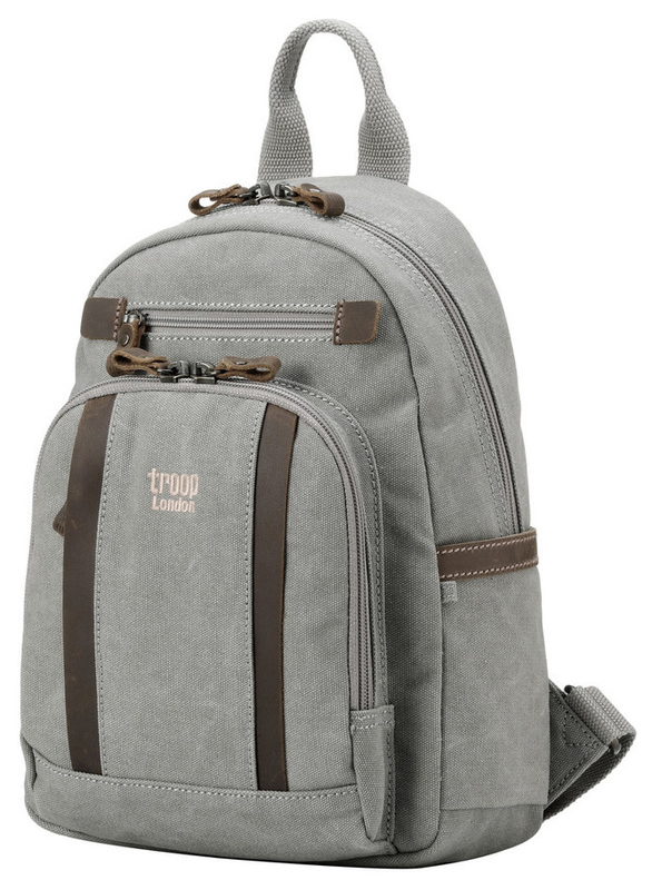 Troop London: Classic Small Backpack - Ash Grey