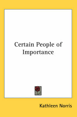 Certain People of Importance on Paperback by Kathleen Norris