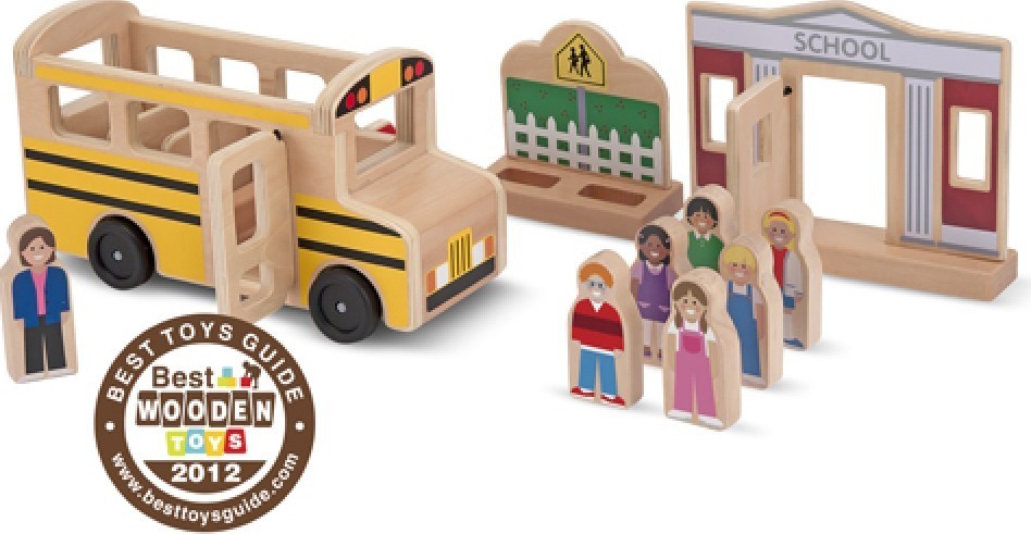 melissa and doug school bus