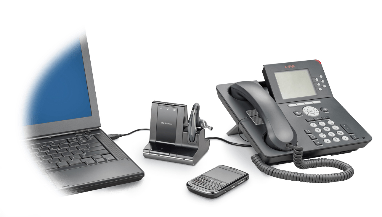 Plantronics Savi W730 UC DECT Headset System