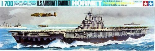 Tamiya 1/700 US Hornet Aircraft Carrier - Model Kit image