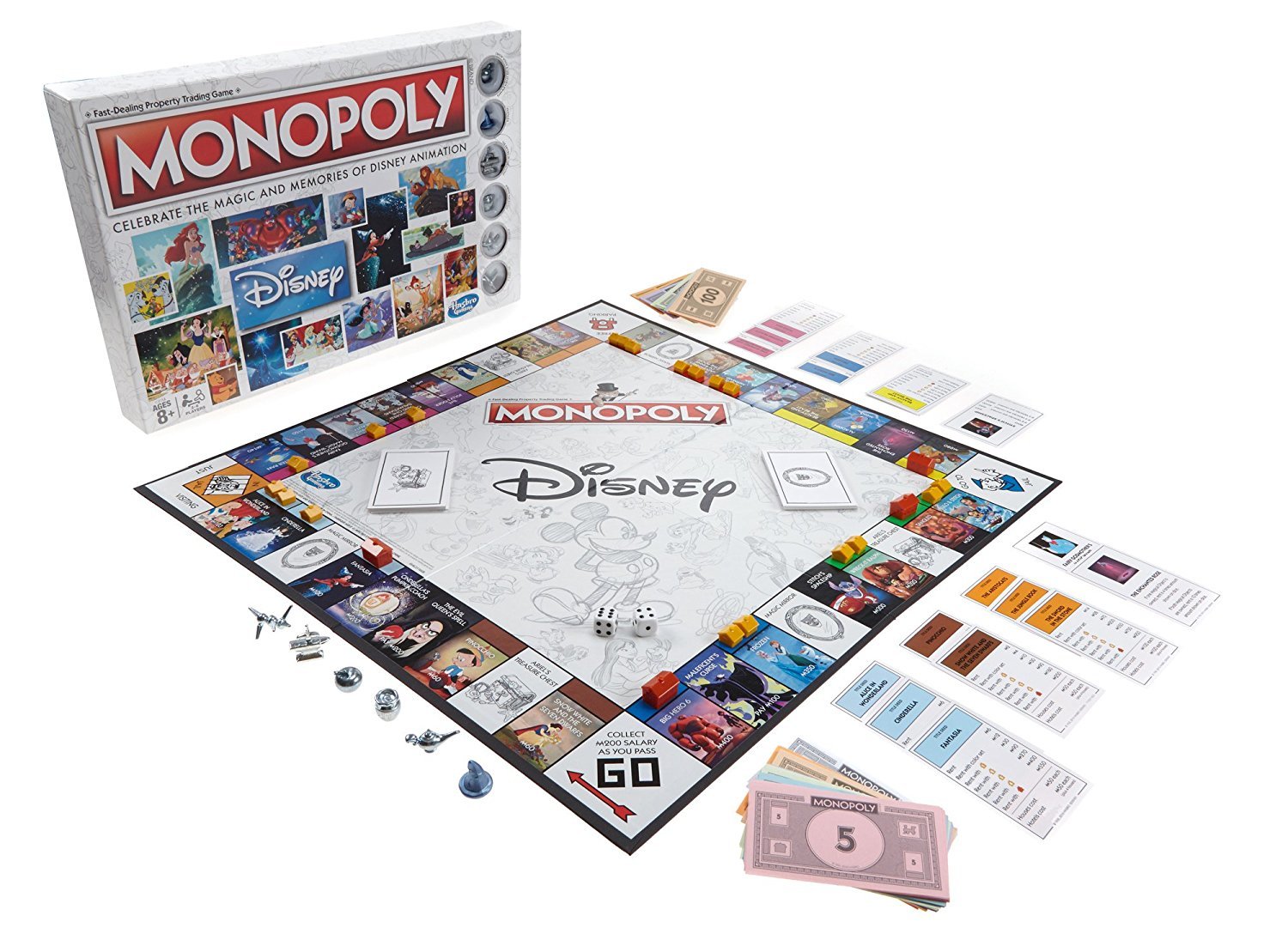 Monopoly Disney Animation Edition Board Game at Mighty Ape Australia