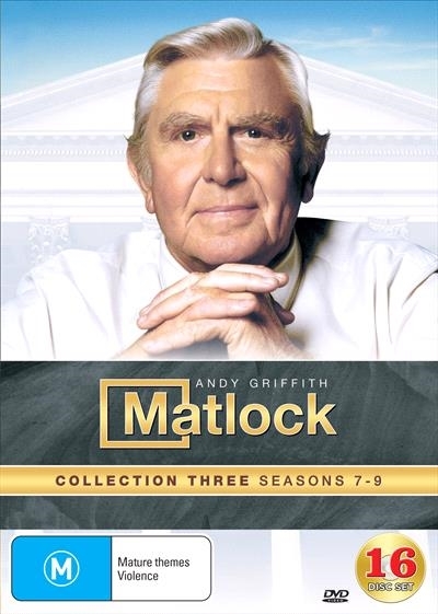 Matlock Collection 3 (Seasons 7-9) on DVD