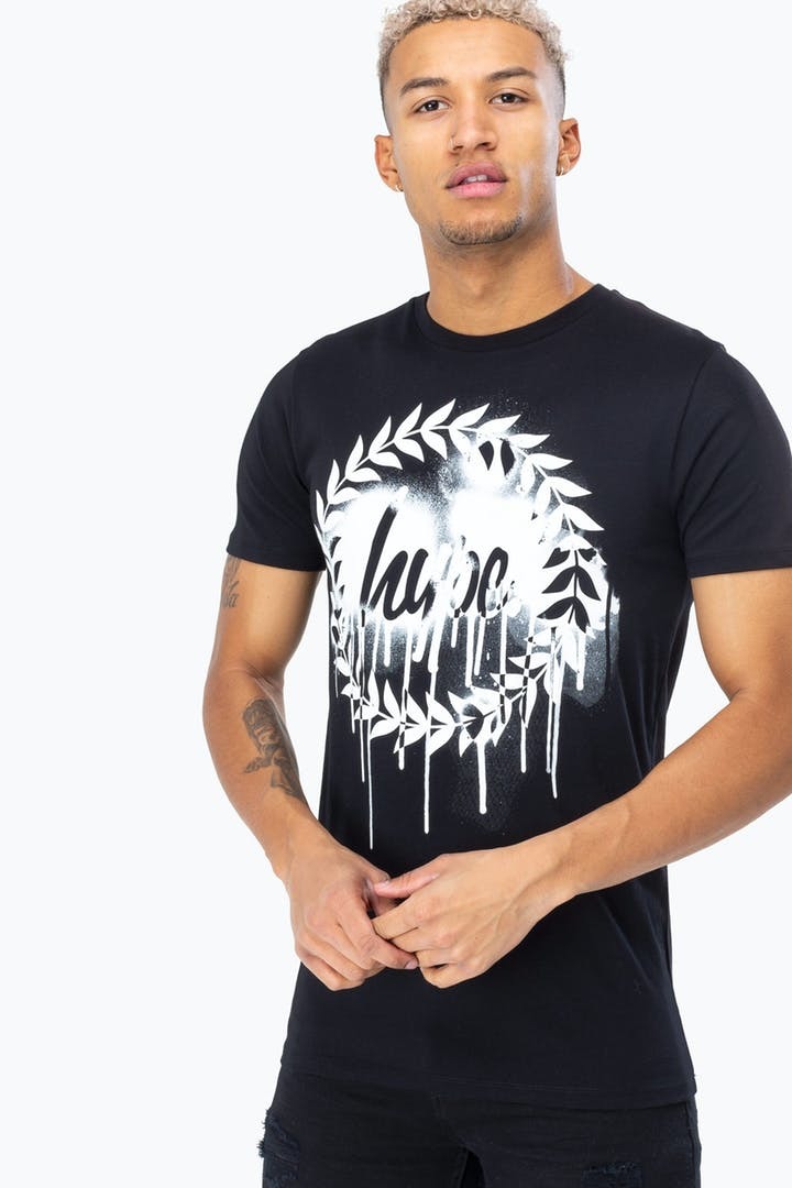 Just Hype: Men's Drip Crest T-Shirt - Large image