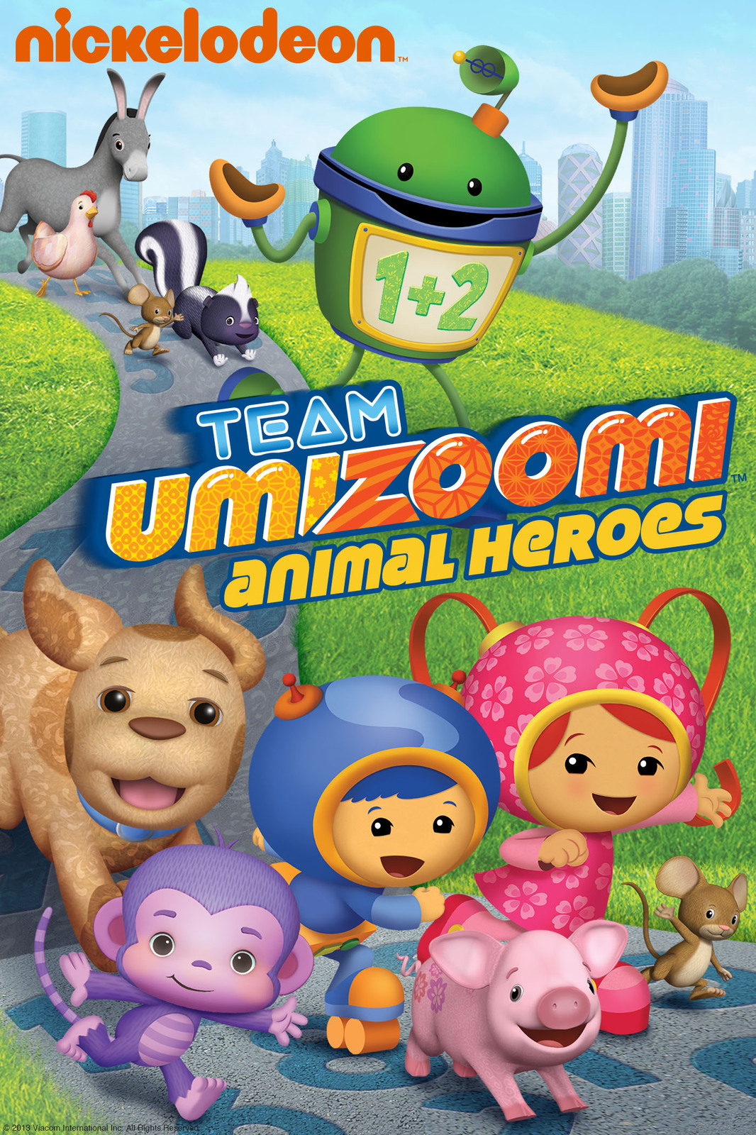 Team Umizoomi: Animal Heroes on DVD image