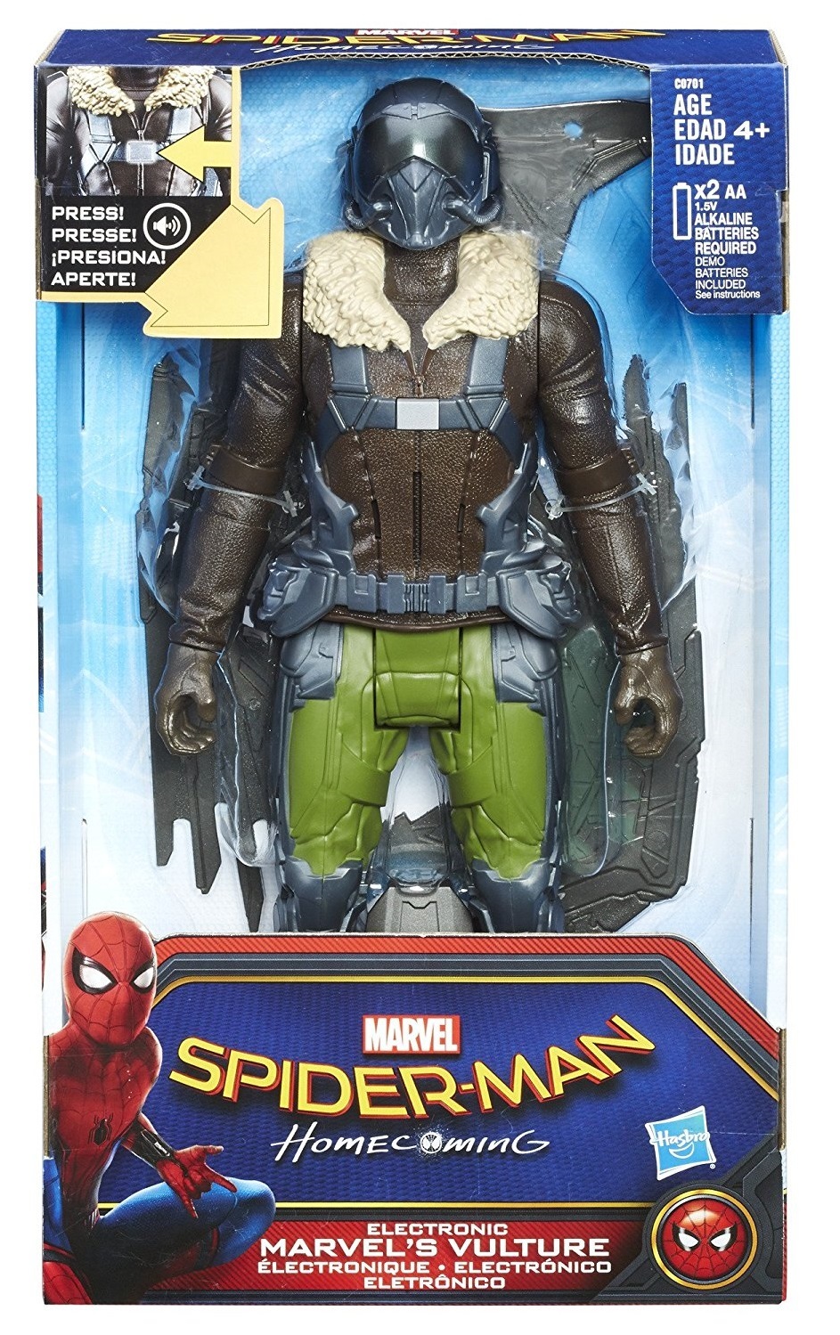 Spiderman Movie: Vulture - Titan Hero Series Electronic Villain image