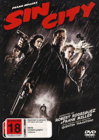 Sin City on DVD image