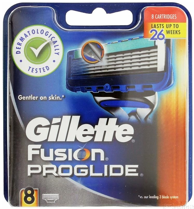 Buy Gillette Fusion ProGlide Blades (8 pack) at Mighty Ape NZ