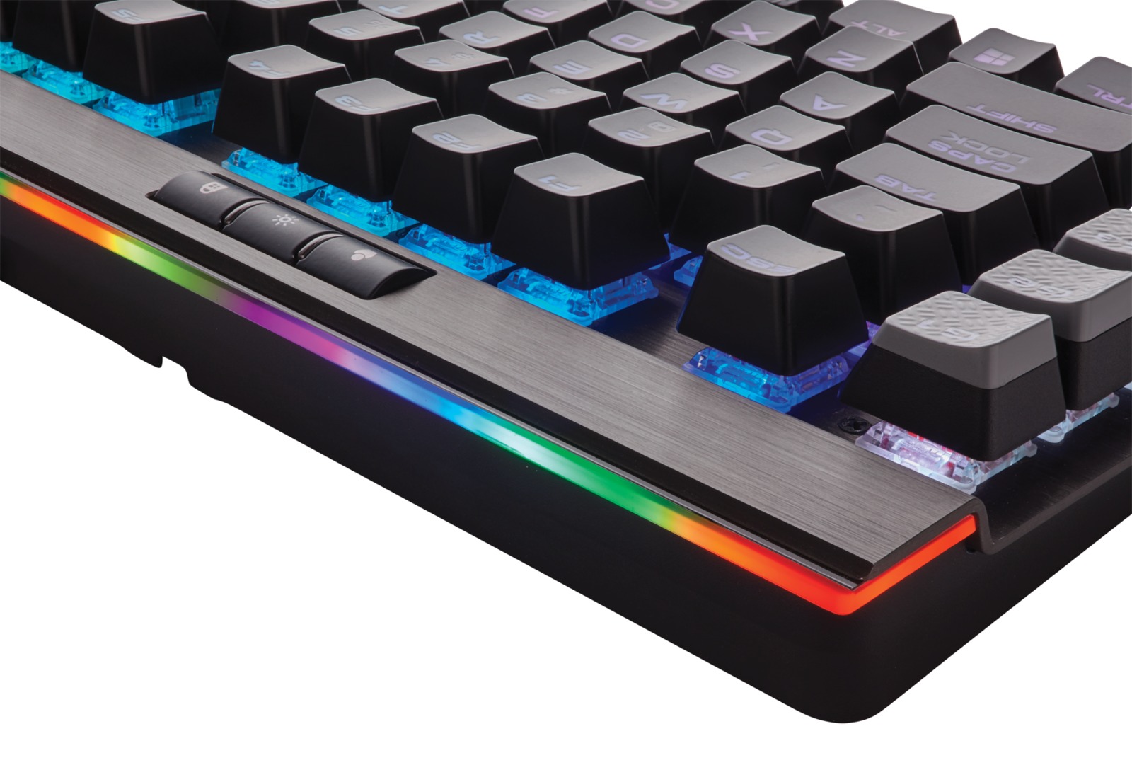 Corsair K95 RGB Platinum Gaming Keyboard (Cherry MX Speed) for PC Games image