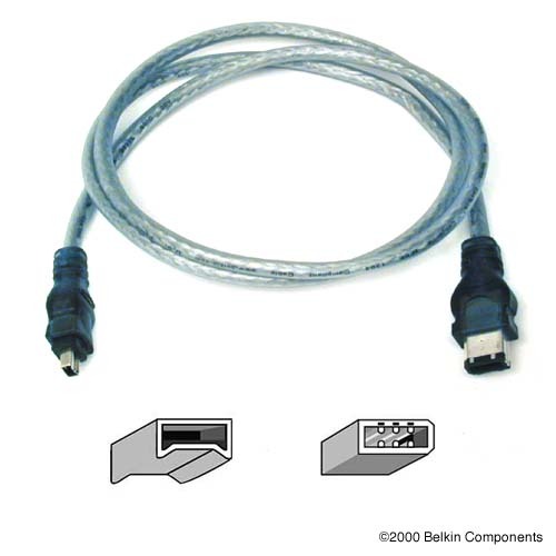 Belkin IEEE 1394 Cable 6 Pin to 4 Pin 0.9m image