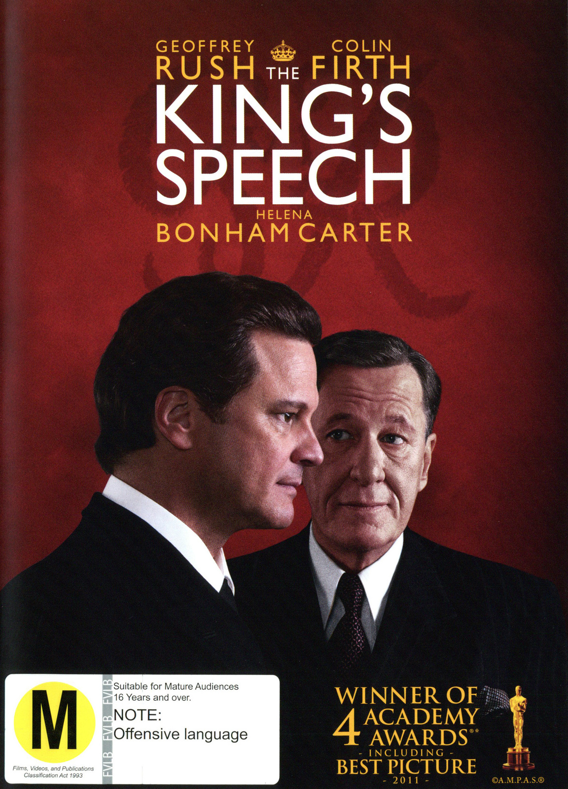 The King's Speech DVD Buy Now at Mighty Ape NZ