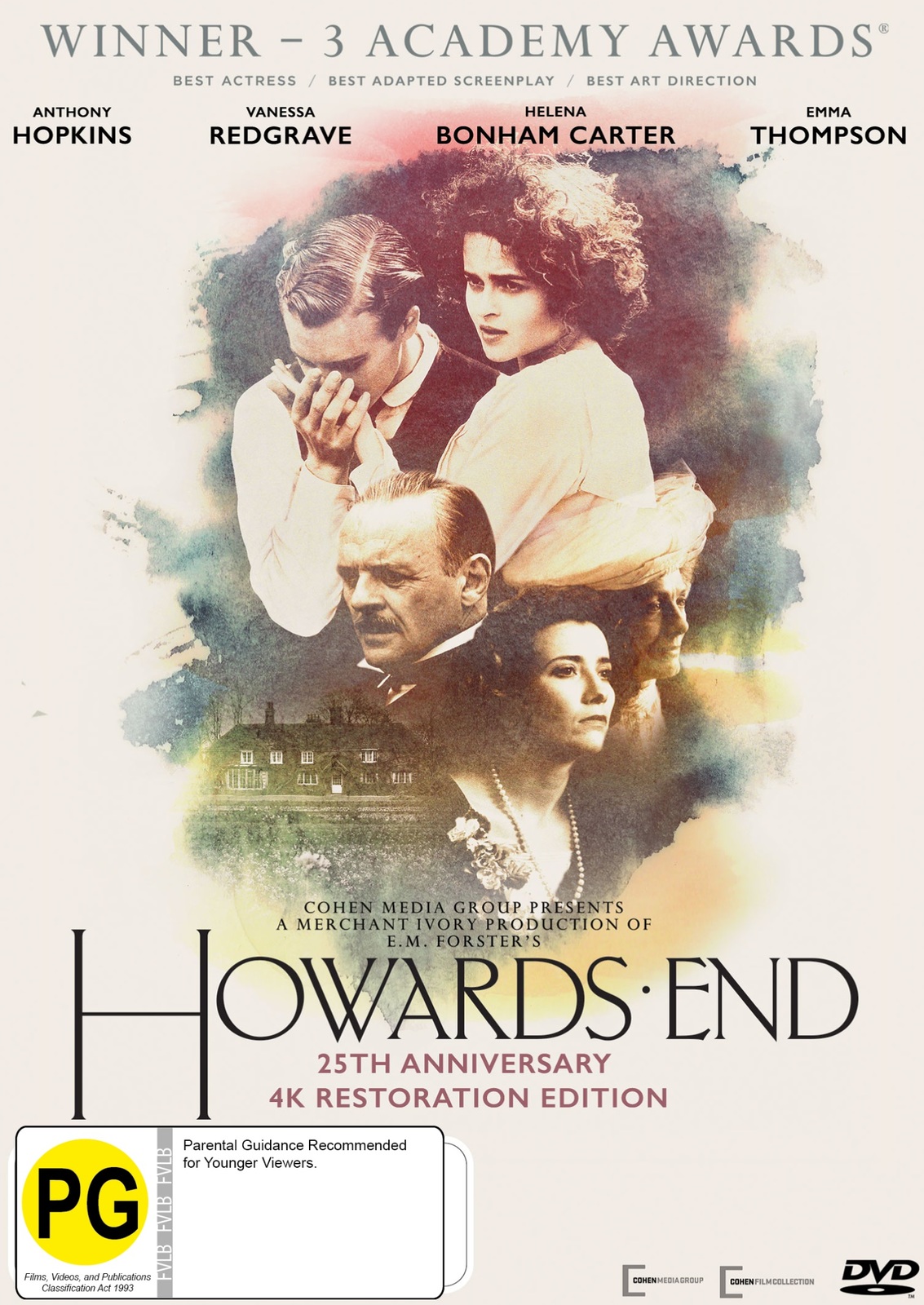 Howard's End: 25th Anniversary Edition on DVD image